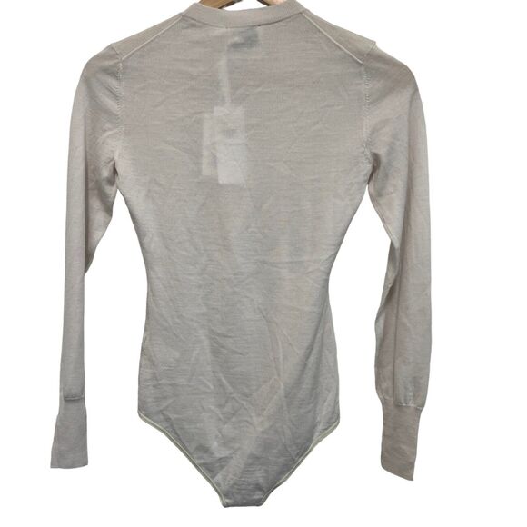 FORTE FORTE Long-sleeve Fitted Bodysuit Size 0 - Picture 14 of 16